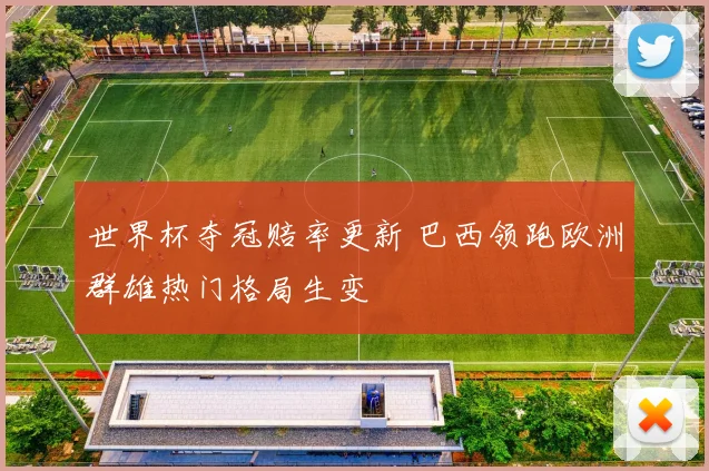 世界杯夺冠赔率更新 巴西领跑欧洲群雄热门格局生变